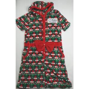 Blizzard Bay Santa Hat men's Ugly Christmas Romper, small, NEW